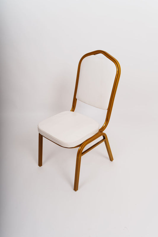 Chaise Bolero - Cuir Blanc